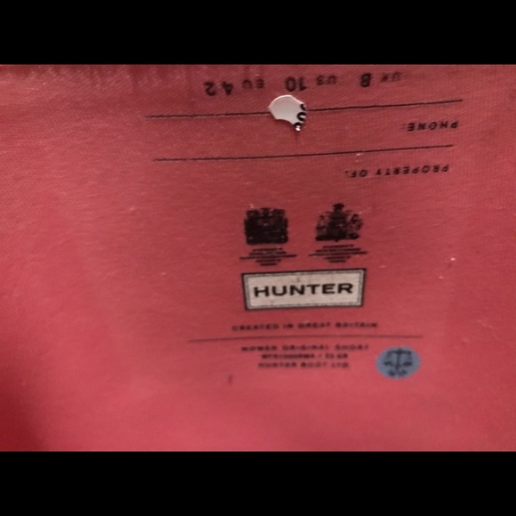 Hunter boots - Picture 3 of 4